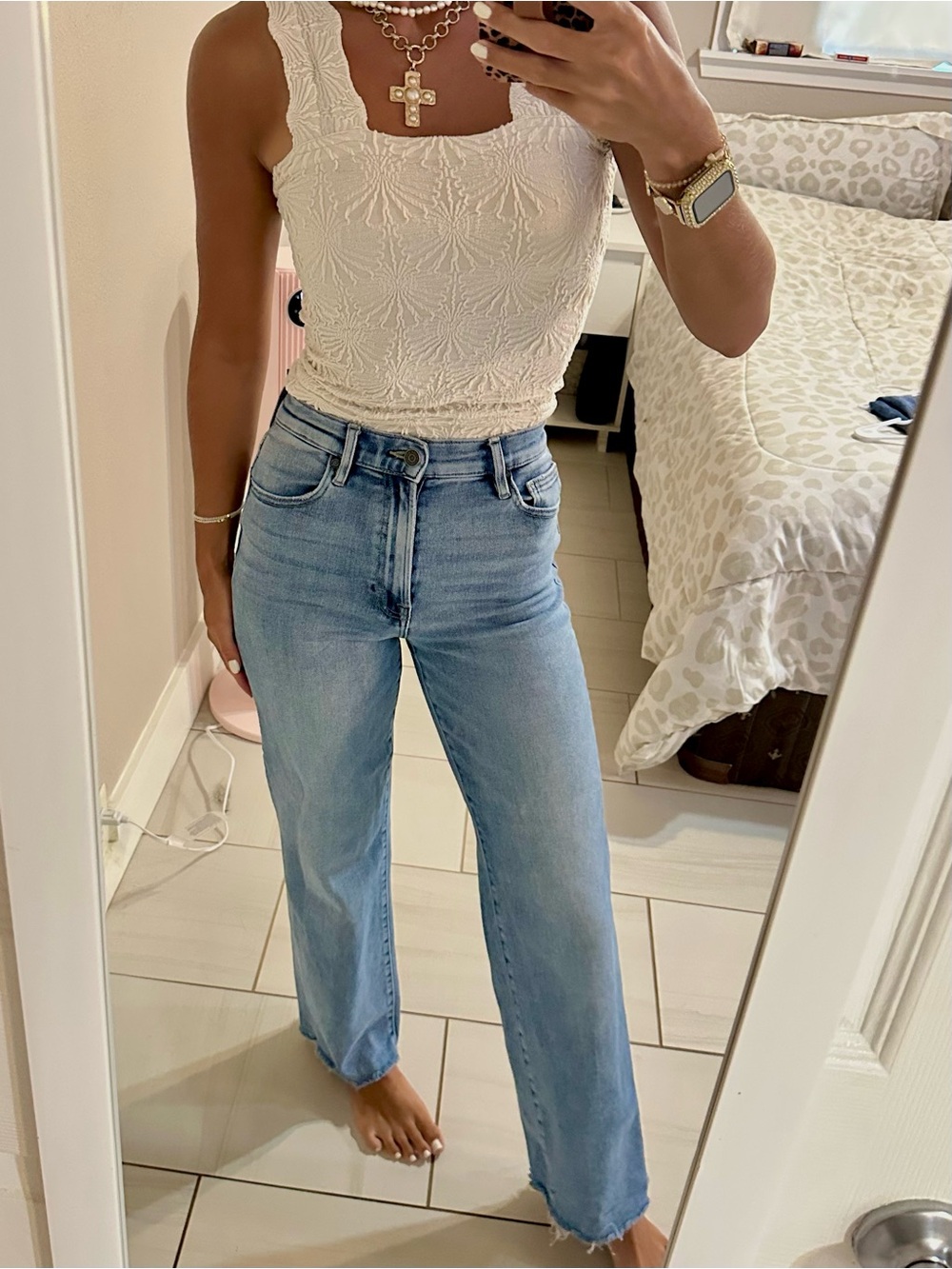 Hidden Light Blue Wide-Leg Women’s Jeans 24